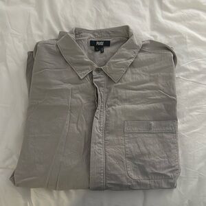 Men’s L // Paige // button-down shirt // grey